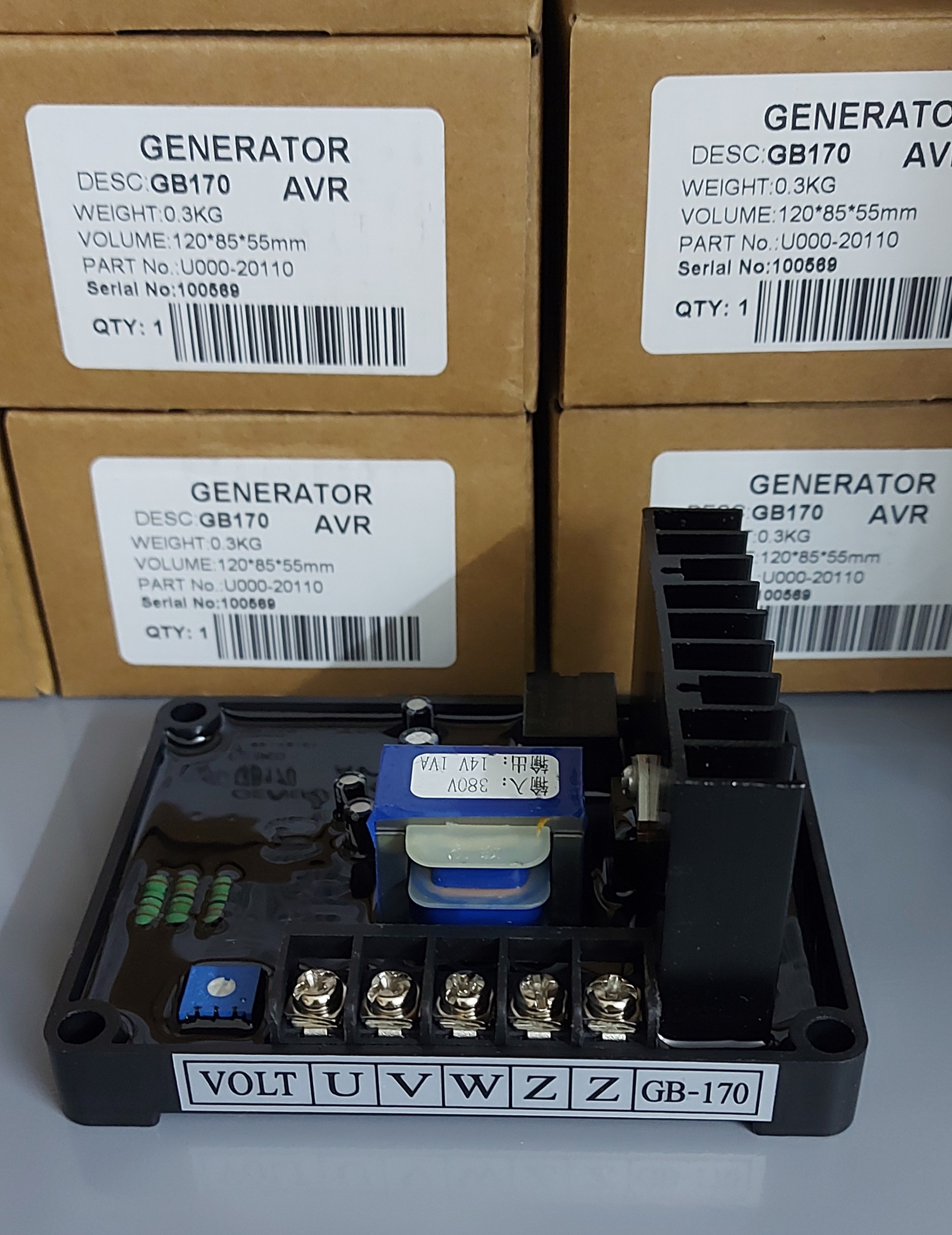 Mạch điều chỉnh điện áp tự động AVR GB170